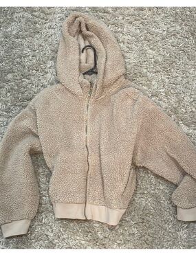 Calvin Klein Tan Teddy Hoodie